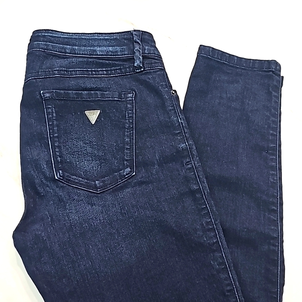 Guess Brittney skinny jeans dark wash size 28